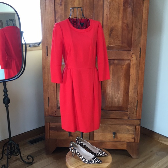 J. Crew Dresses & Skirts - Poppy red J.Crew dress